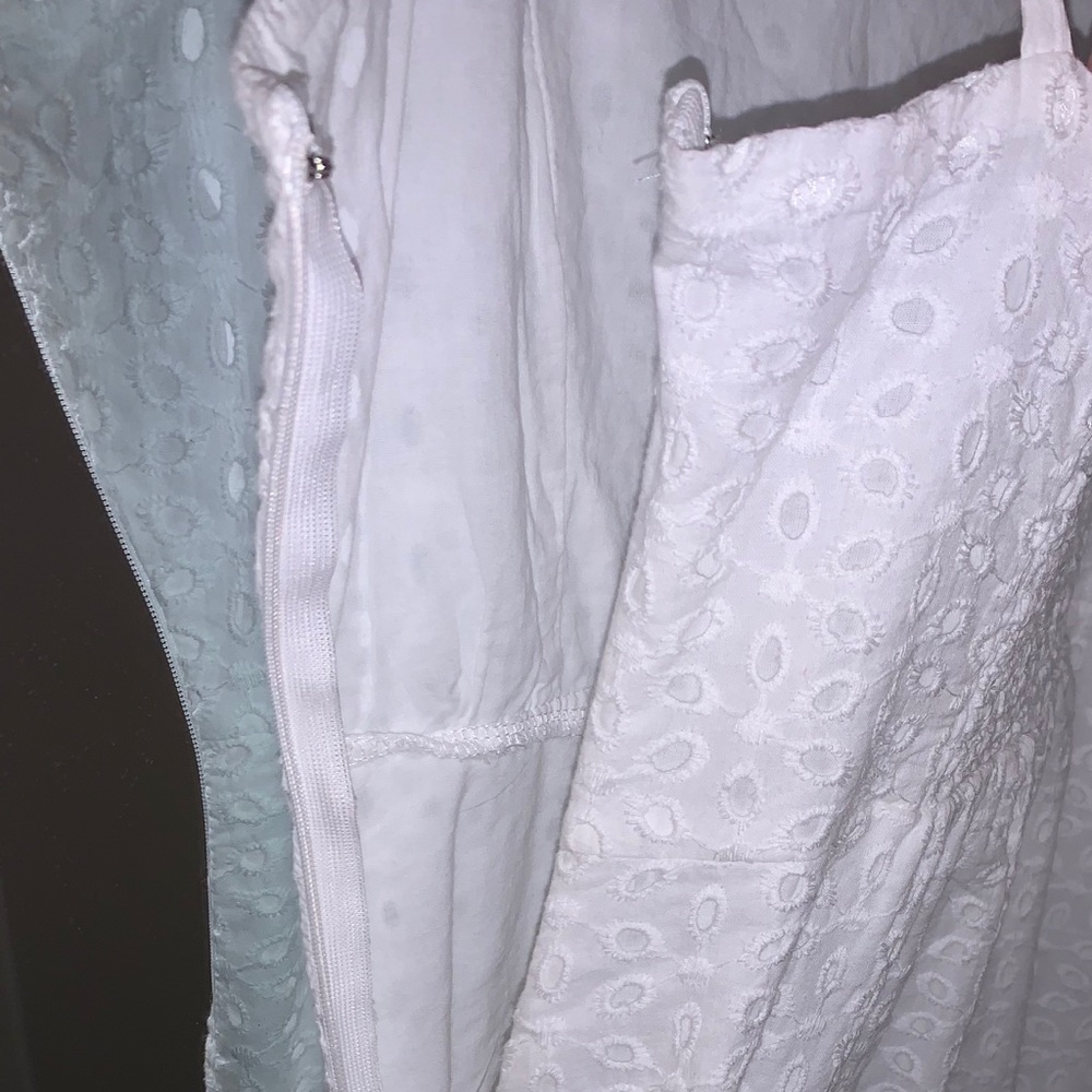 white summer dress